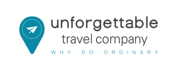 unforgettable travel company logo